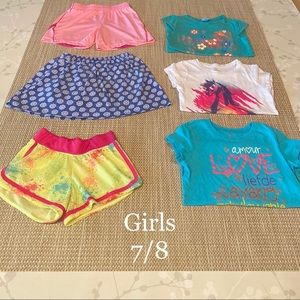 Girls Bundle - VGUC/ EUC Play Clothes size 7/8